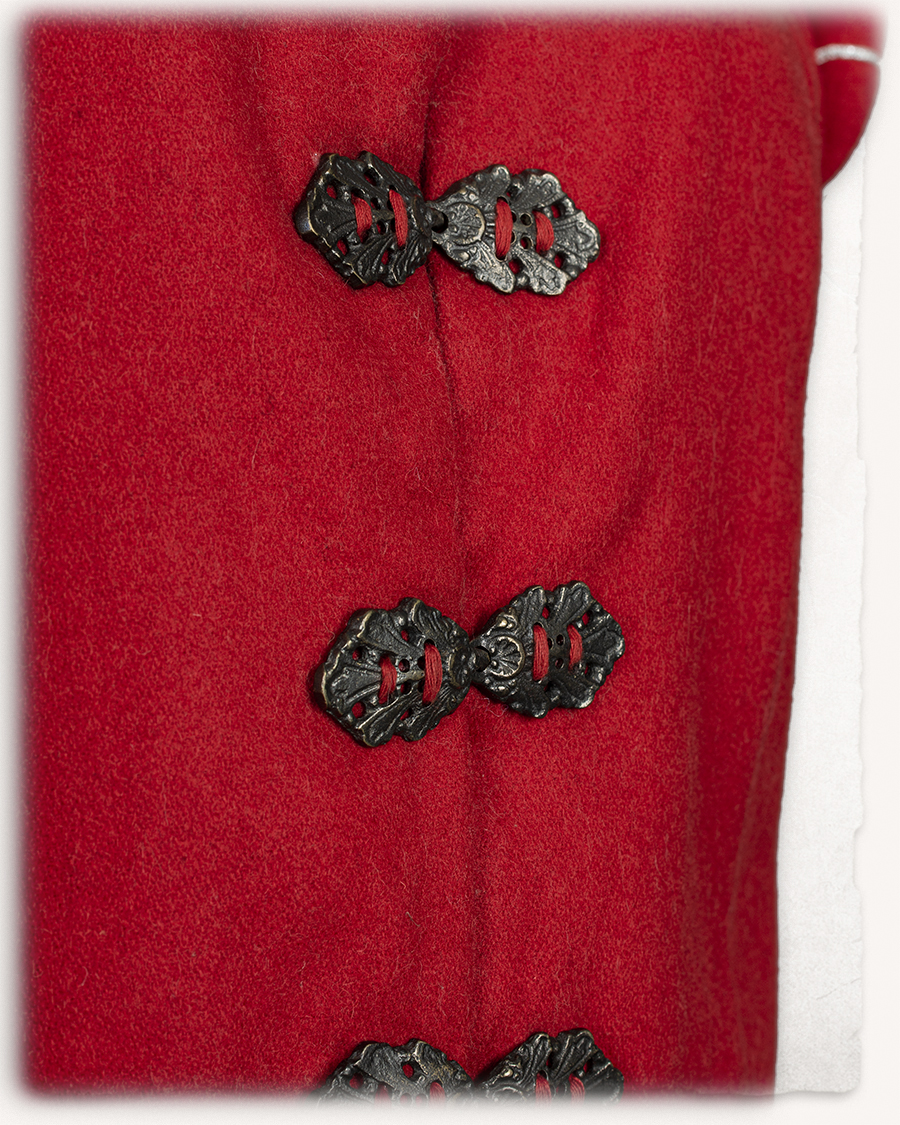 Geoffrey doublet wool red Discontinued