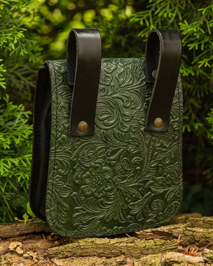 Beatrice belt bag floral green