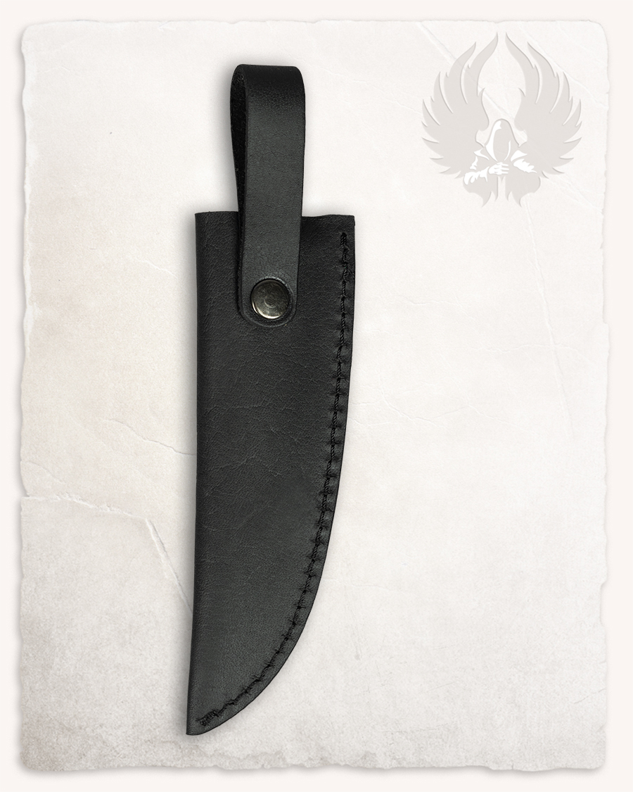 Brid knife leather sheath black