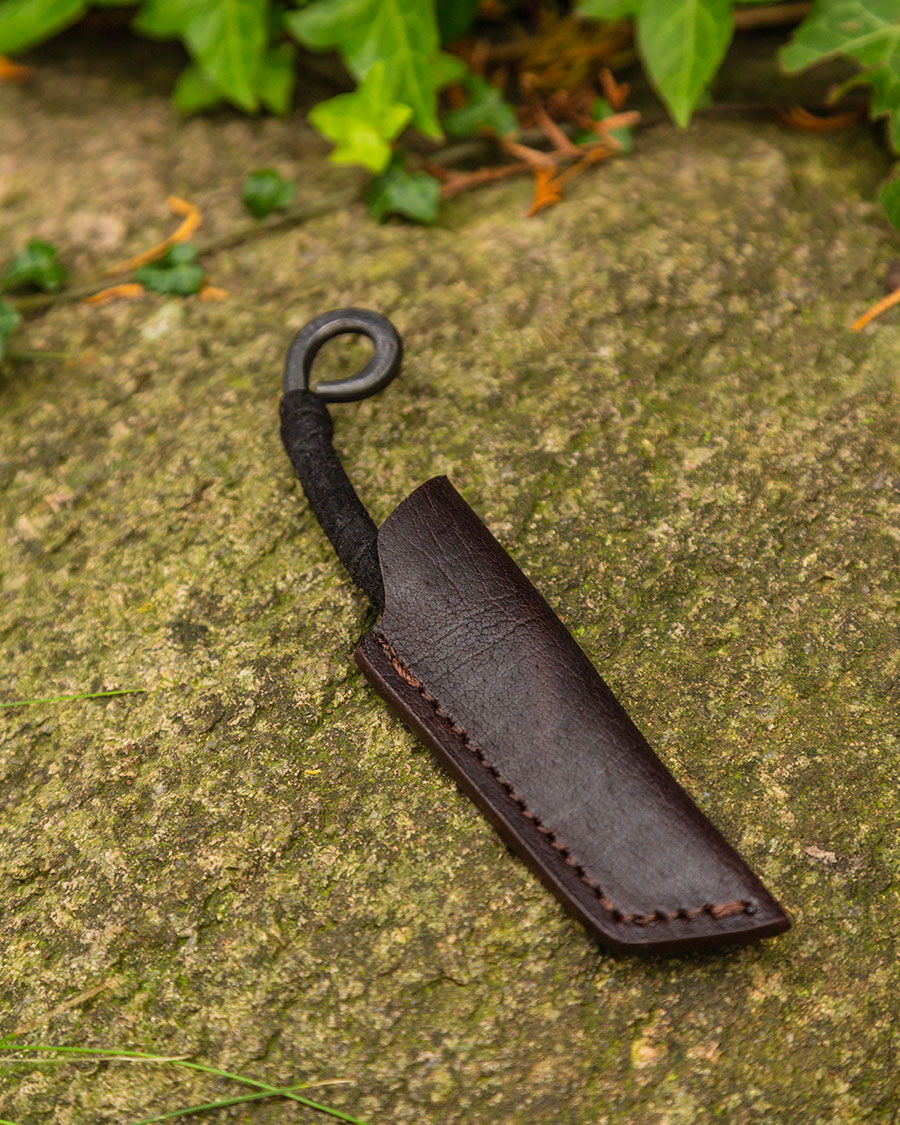 Glen keltisches Messer mit Lederhülle klein