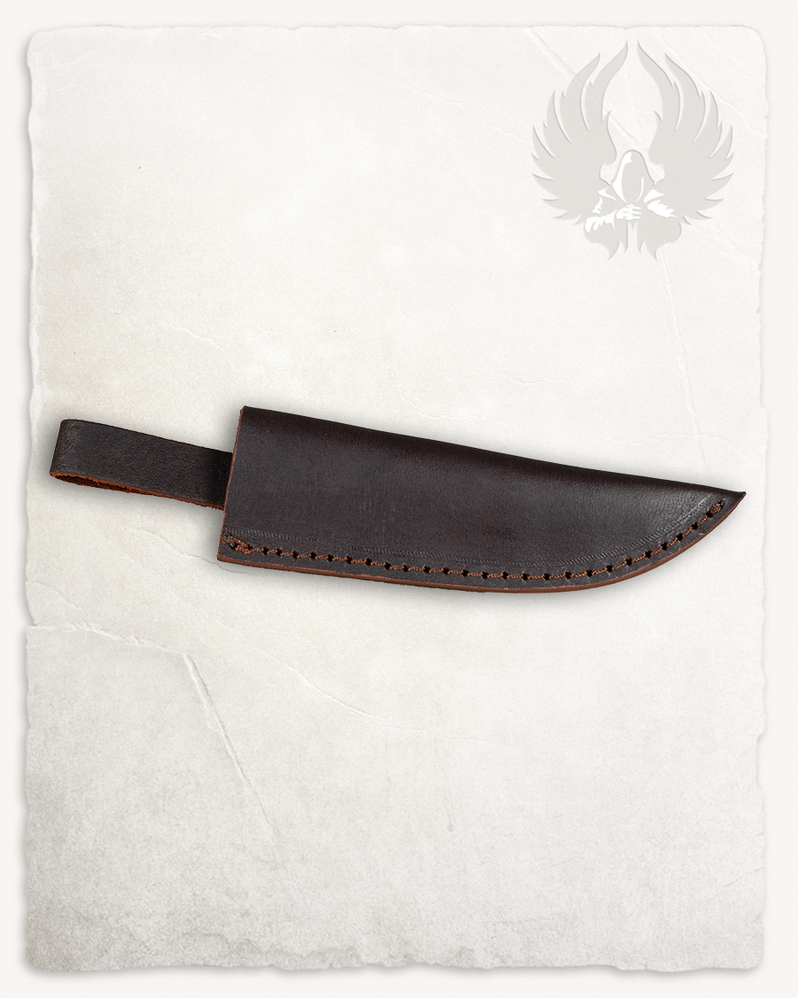 Limm knife leather sheath brown