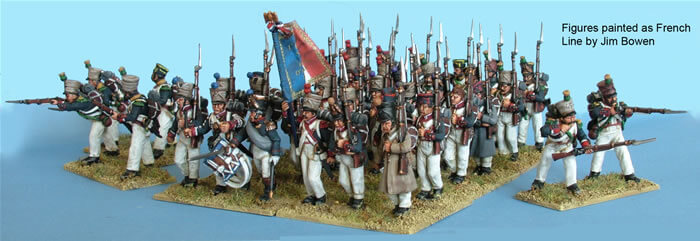 FN100 Plastic French Napoleonic Infantry 