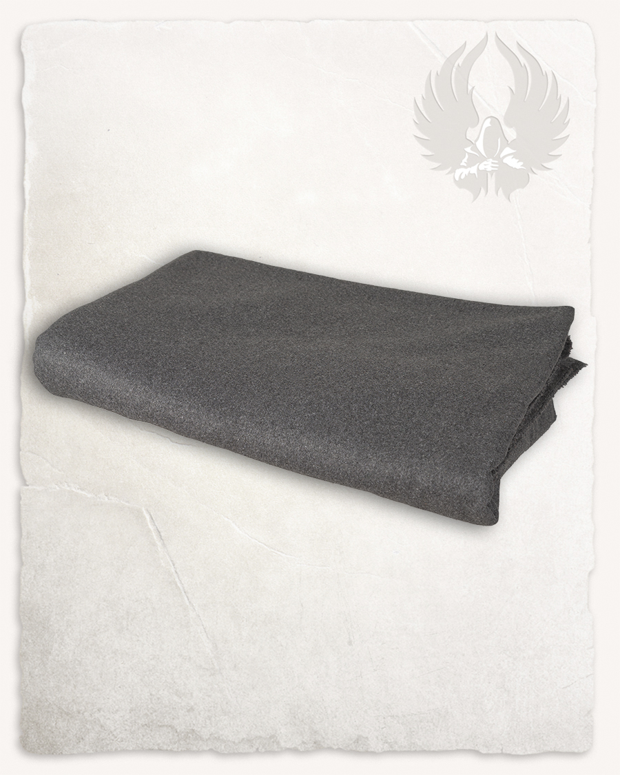 Wool fabric 380g/m² grey