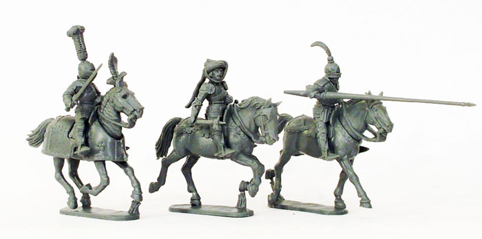 WR 40 Mounted Men at Arms 1450-1500 (12 mounted figures)