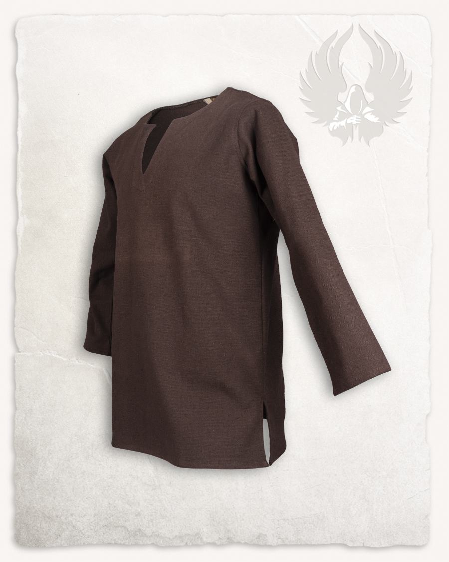 Tronde tunic canvas brown
