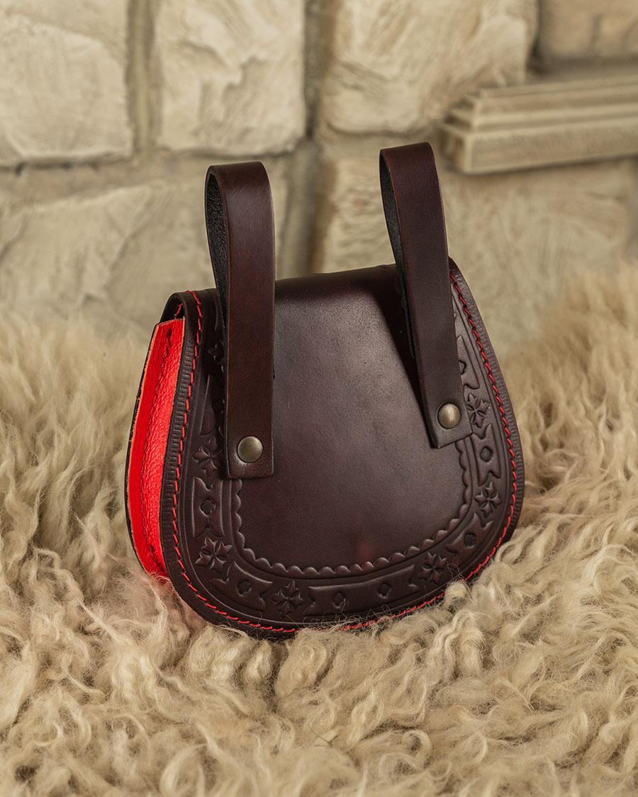 Galvano templar's belt bag red