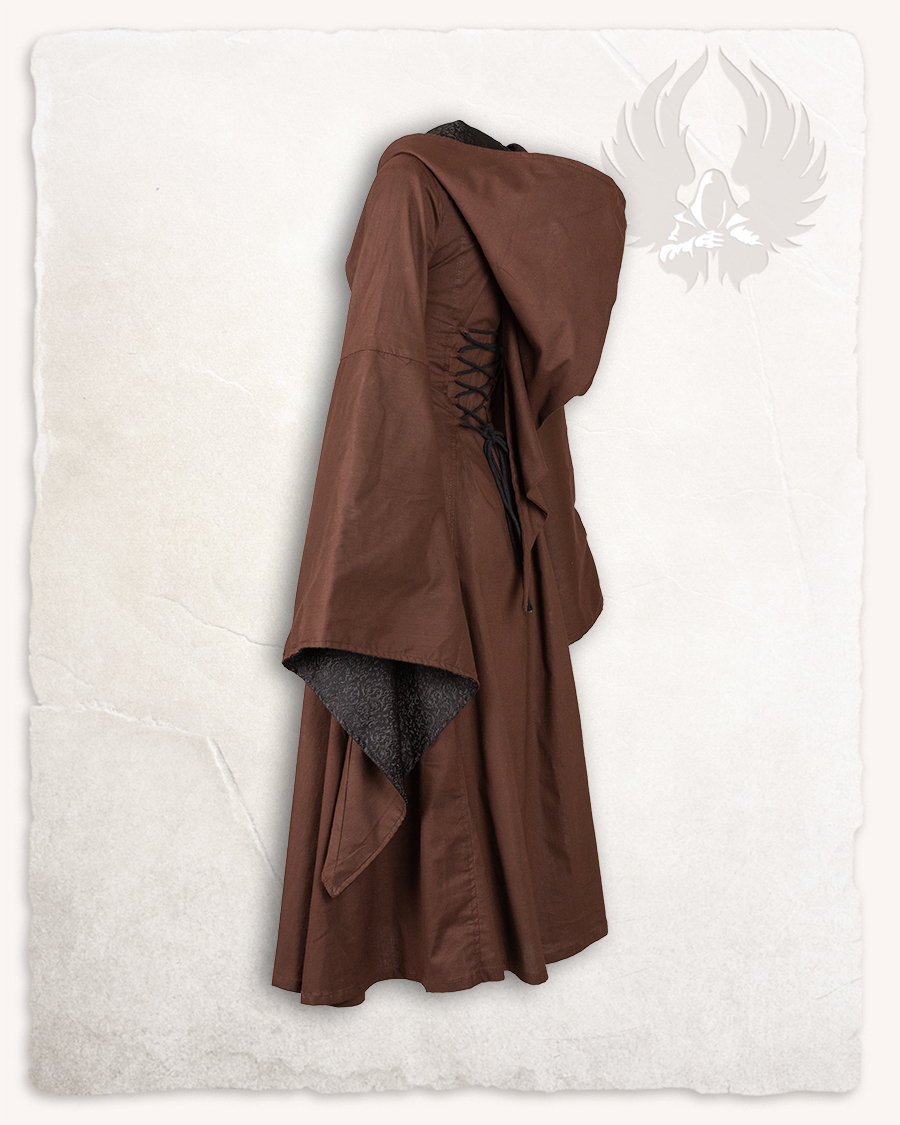 Ophelia - Robe marron et noire